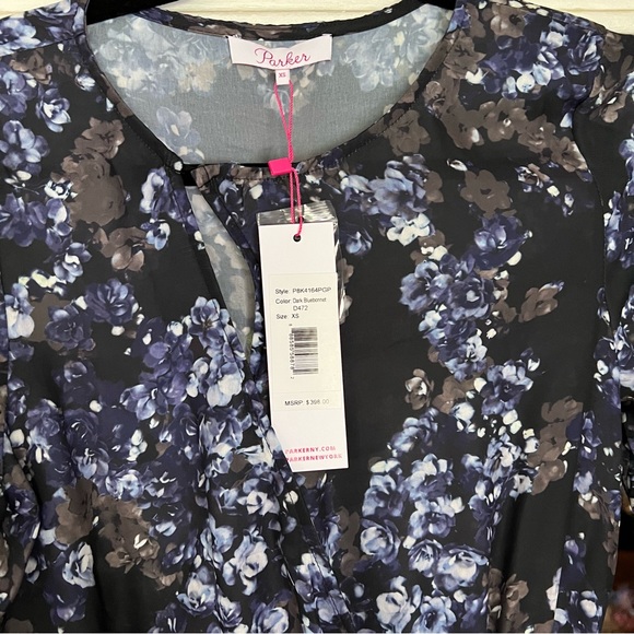 Parker | NWT | Asymmetrical Dress | Size XS - Picture 4 of 4